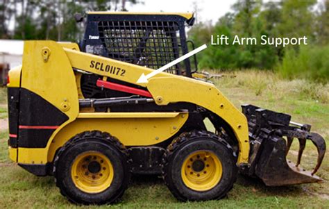 manually raise a skid steer arms|bobcat skid steer lift arm.